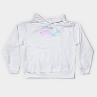 Mermaid Security Kids Hoodie